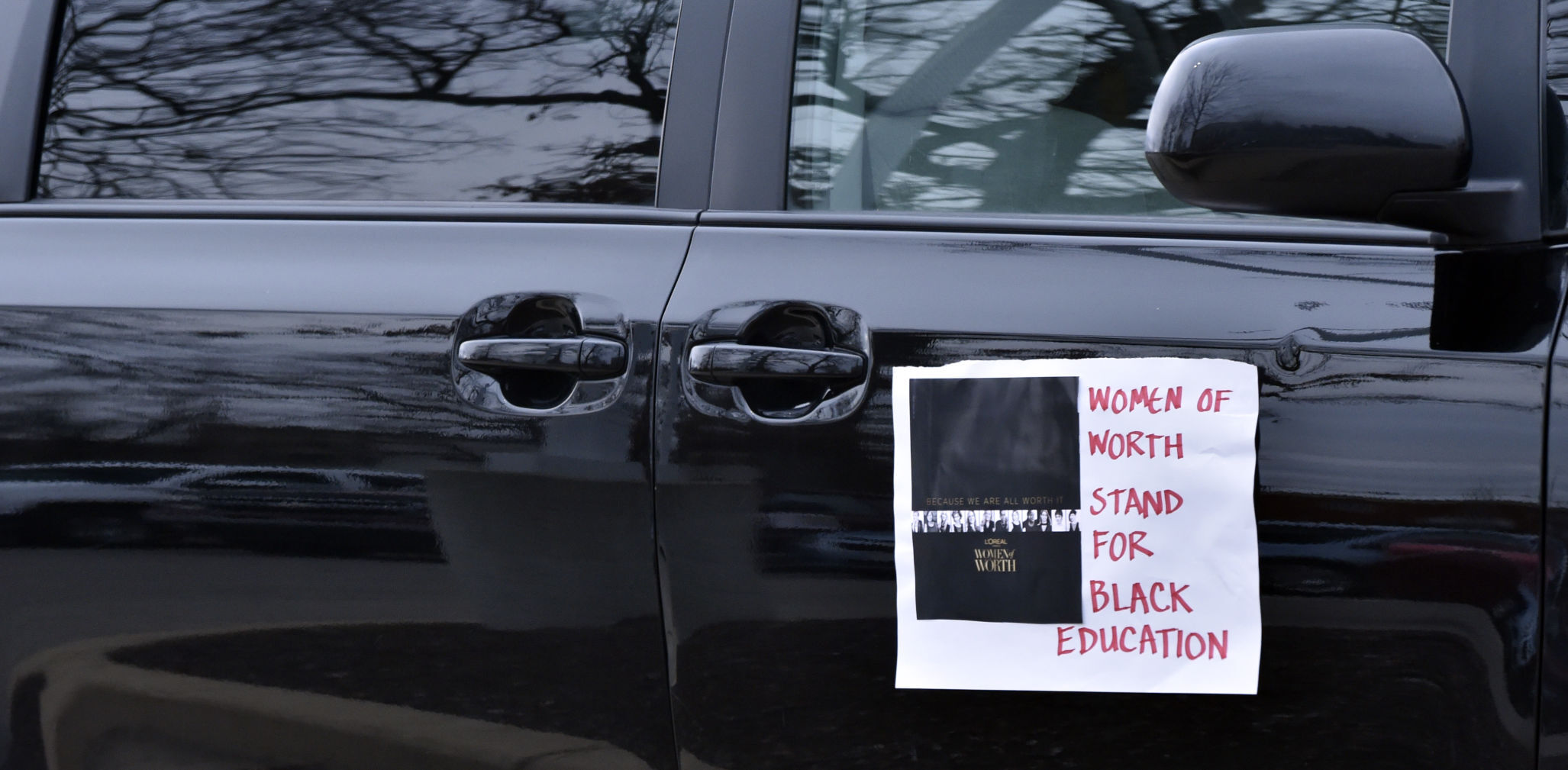 "Women of worth stand for Black education"
